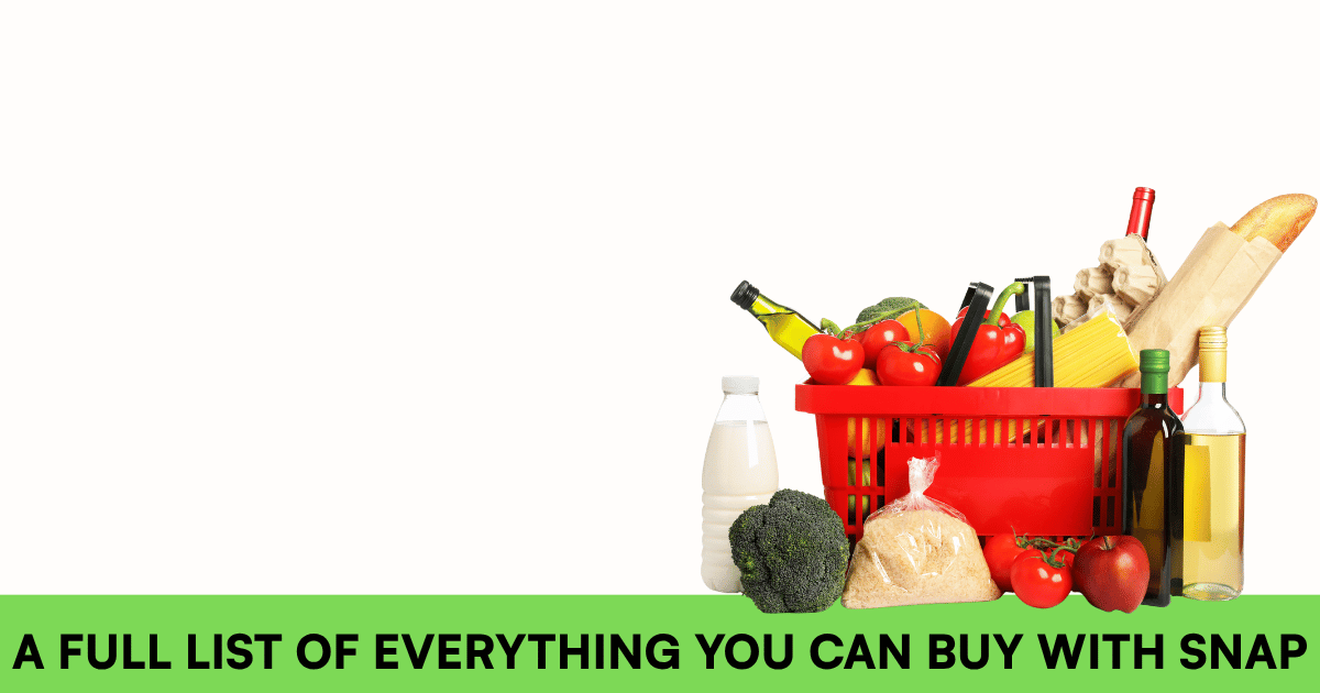 Snap Eligible Food