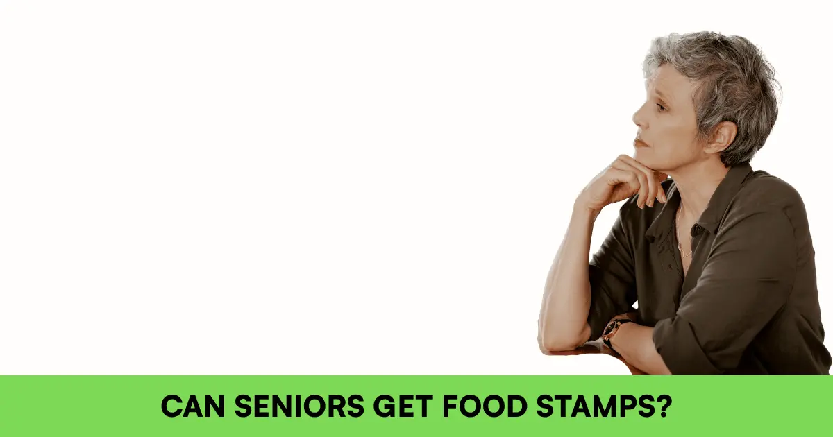 Can Seniors Get Food Stamps